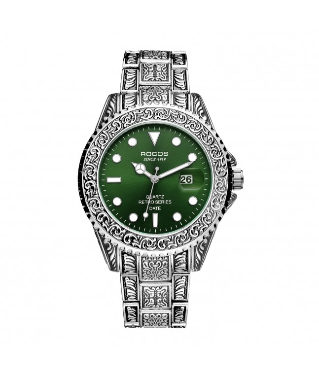 R0406 Men's Vintage Luminous Wristwatch